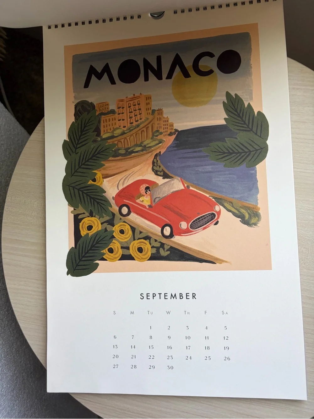 Rifle Paper Co. 2015 Travel The World Wall Calendar